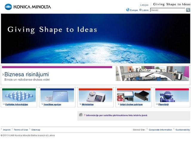 Konica Minolta Baltia, 