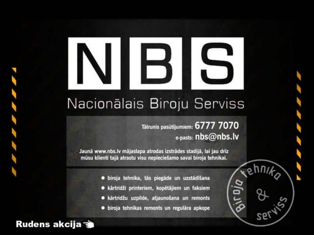 Nacionālais Biroju Serviss, SIA